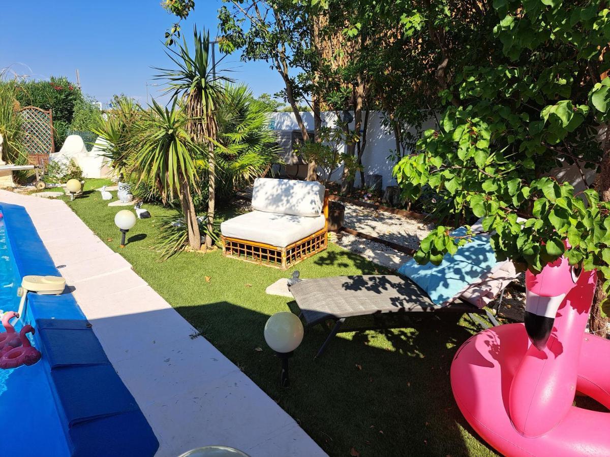 Suite-Junior -Villa Helene - Montpellier Sud - Aeroport- Piscine Privee-2Mn Des Plages Пероль Экстерьер фото