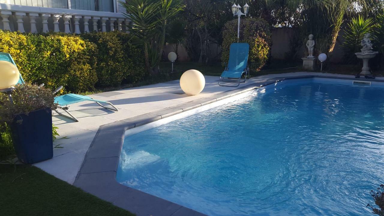 Suite-Junior -Villa Helene - Montpellier Sud - Aeroport- Piscine Privee-2Mn Des Plages Пероль Экстерьер фото